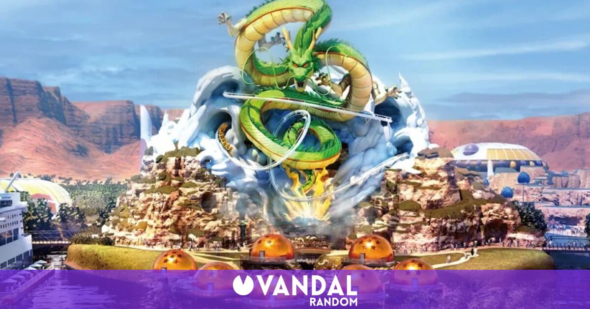 Parque temático Dragon Ball: Shenron gigante se hace realidad