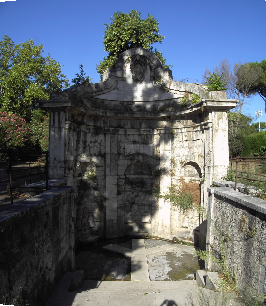 Fontana dell’Acqua Acetosa - qué ver en Roma