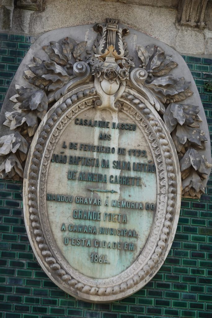 Almeida Garrett - Monumentos en Oporto