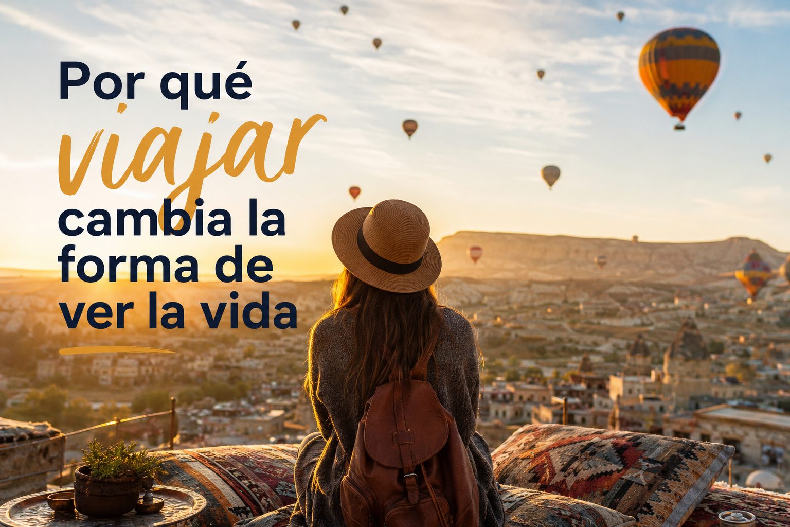 Por qué viajar cambia la forma de ver la vida