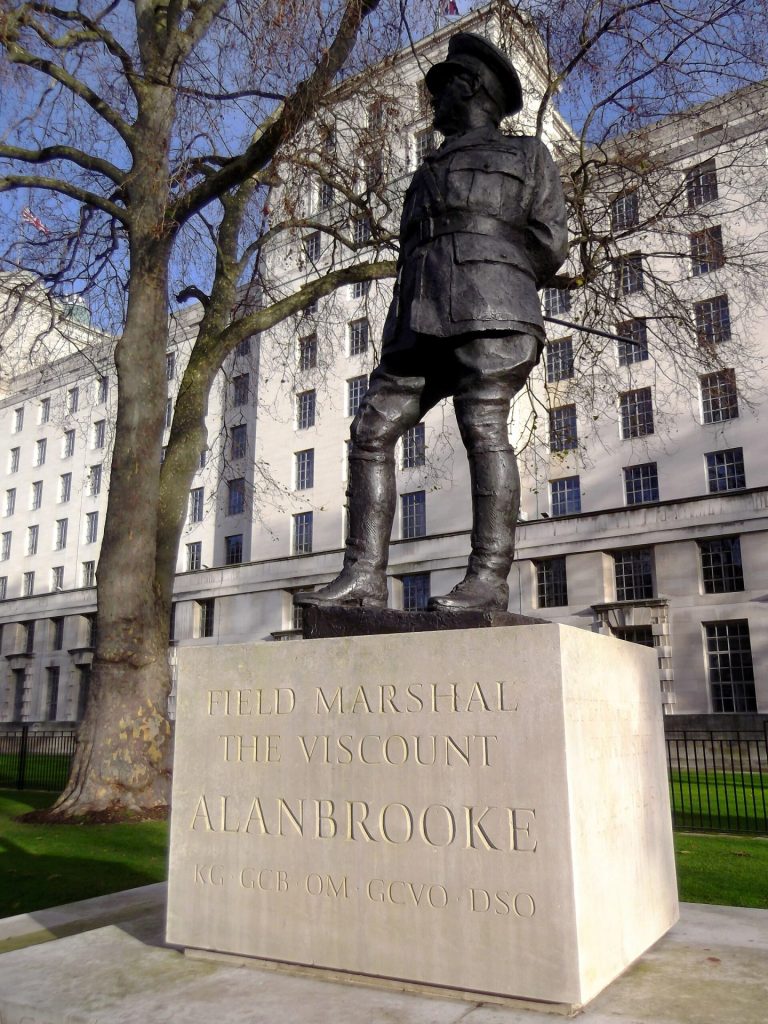 Alan Brooke, 1st Viscount Alanbrooke - Monumentos en Londres