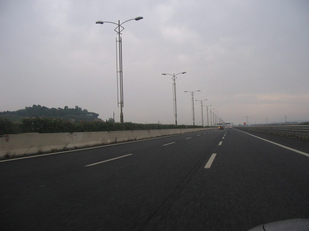Zona de recogida de alquiler en Roma Fiumicino