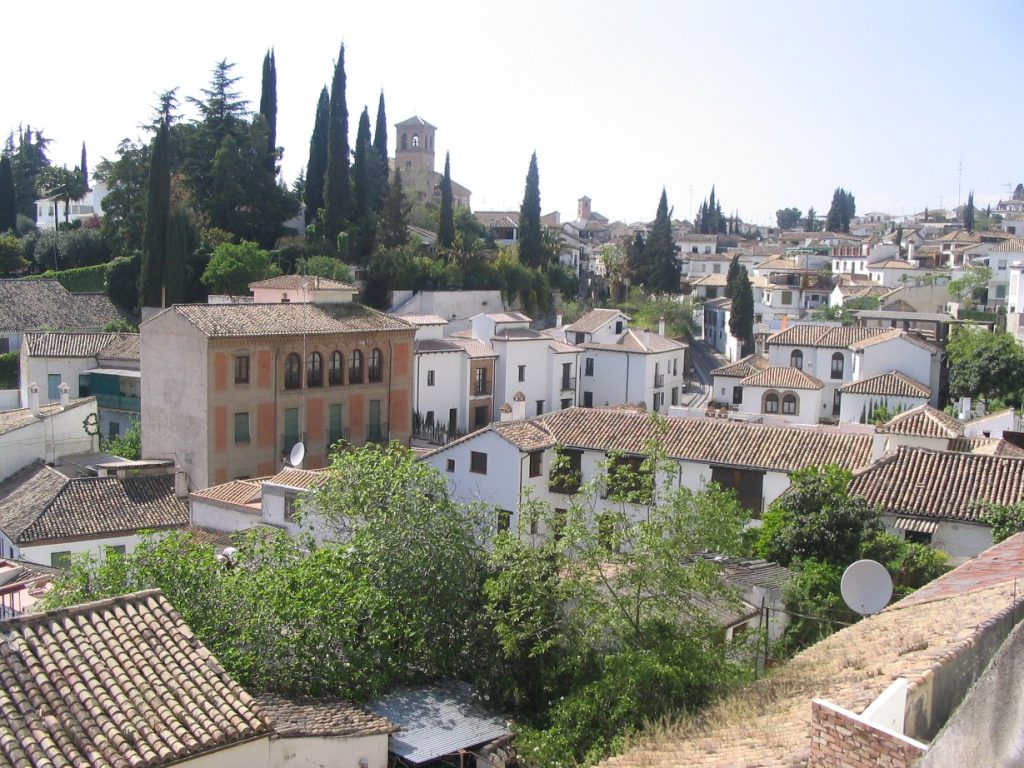 Calles del Albaicín de Granada