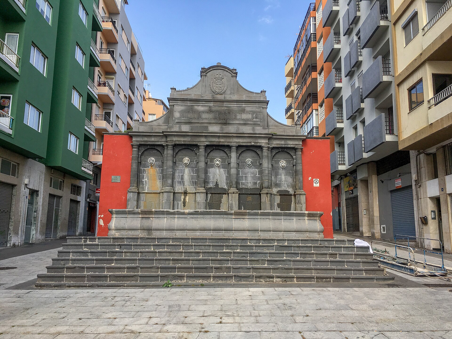 Fuente de Isabel II - qué ver en Santa Cruz de Tenerife