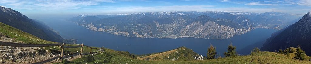 Orillas del Lago di Garda en Italia