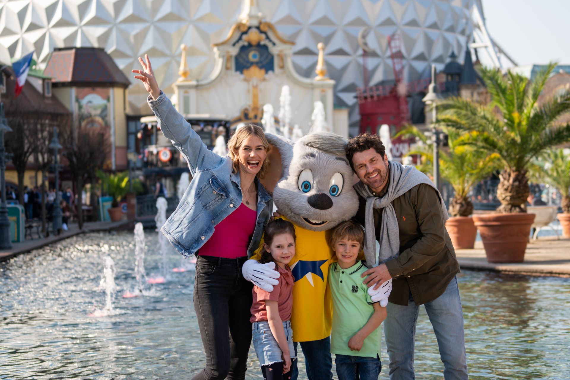 Europa-Park con niños en familia
