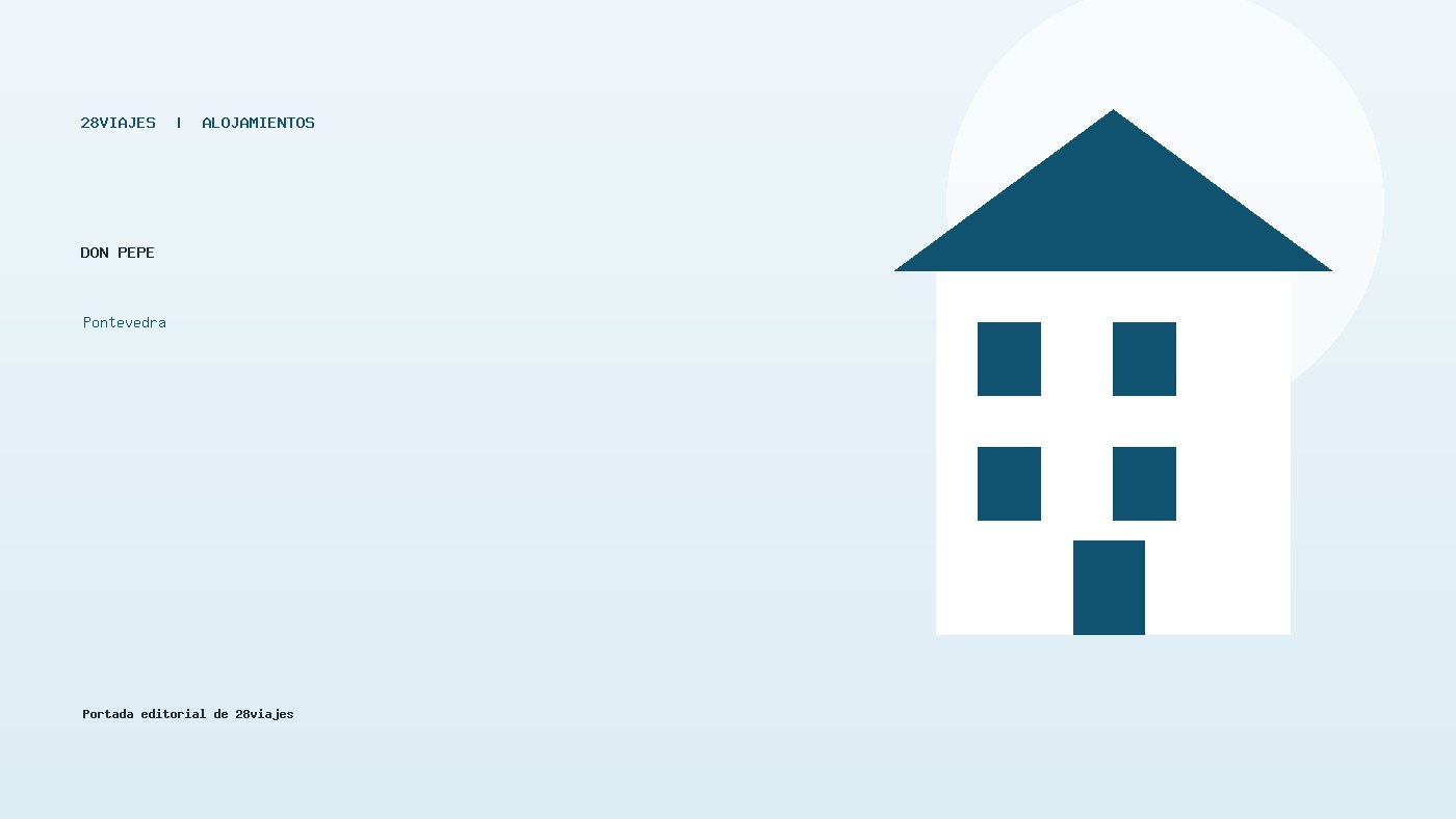 Don Pepe en Pontevedra – Hotel